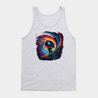 Space Portal for colored shirts Tank Top